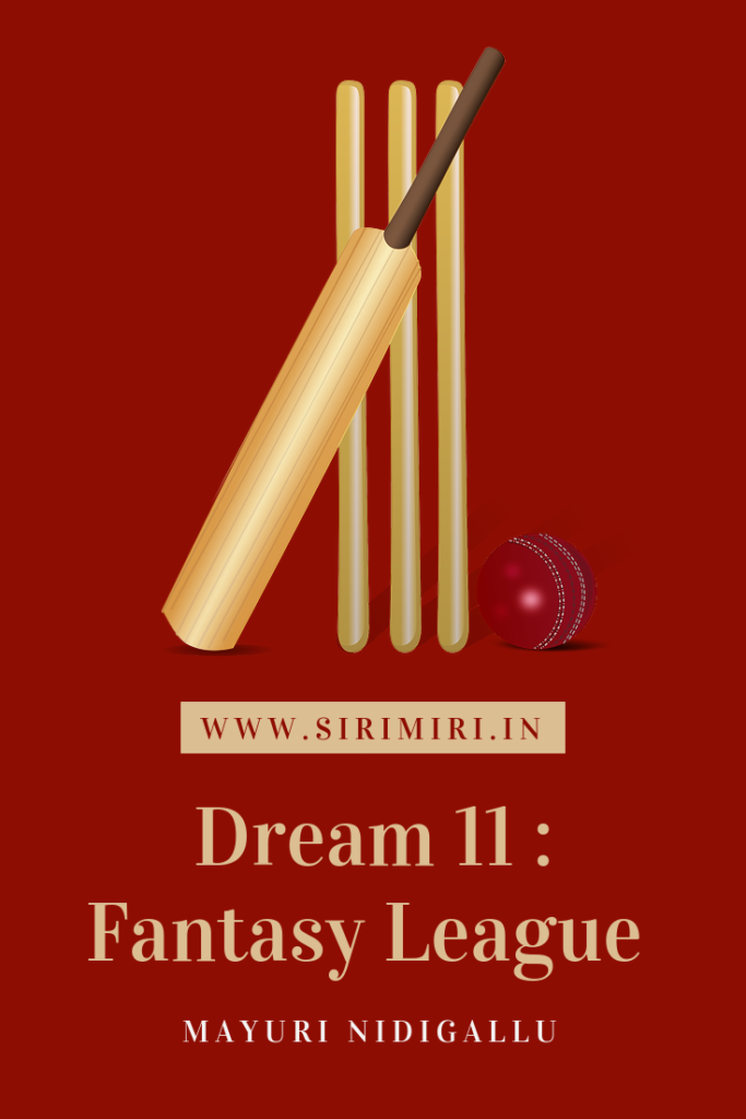 Dream 11 _ Fantasy-League-Cricket-Sirimiri