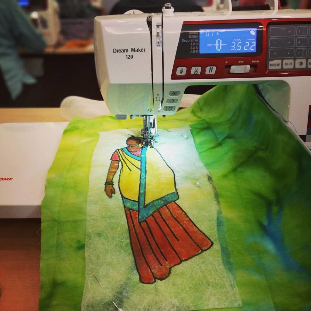 Quilt_USHA_Sirimiri_Janome