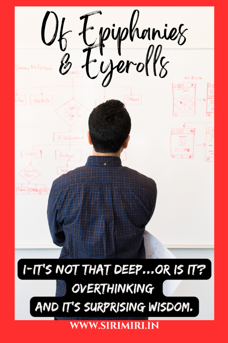 Deep Surprising I-It’s not that deep…or is it?(Overthinking and it’s surprising wisdom ...