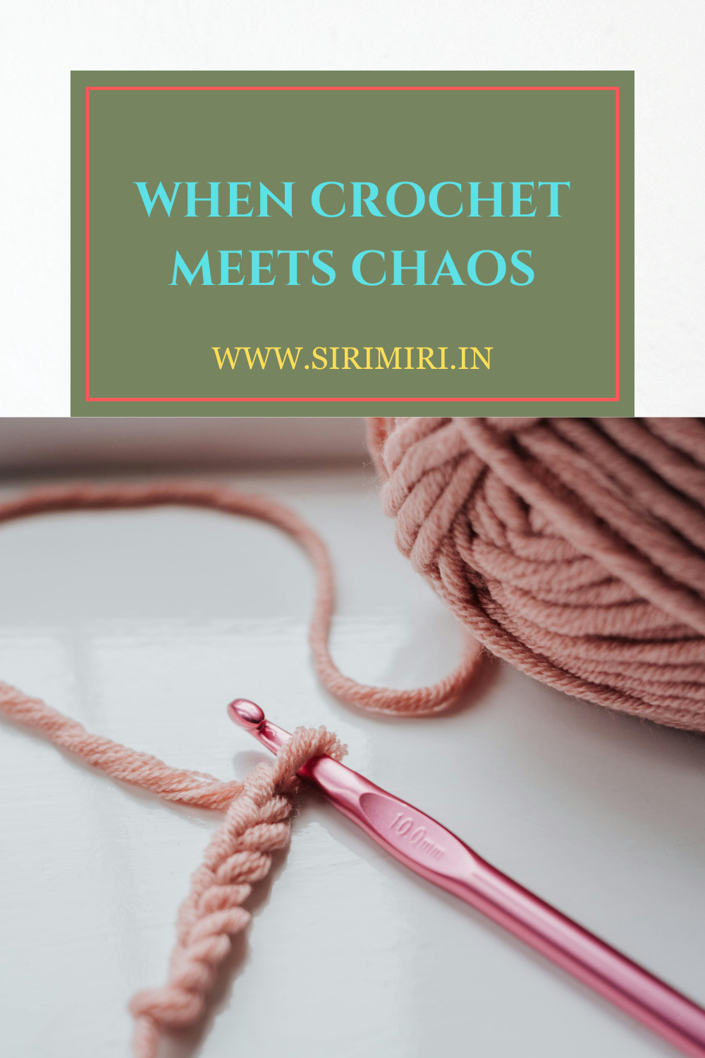 When Crochet Meets Chaos